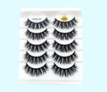 Five Pairs Stalk Eyelashes