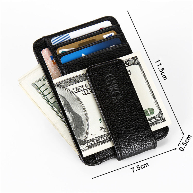 Gold Clip Mini Card Holder