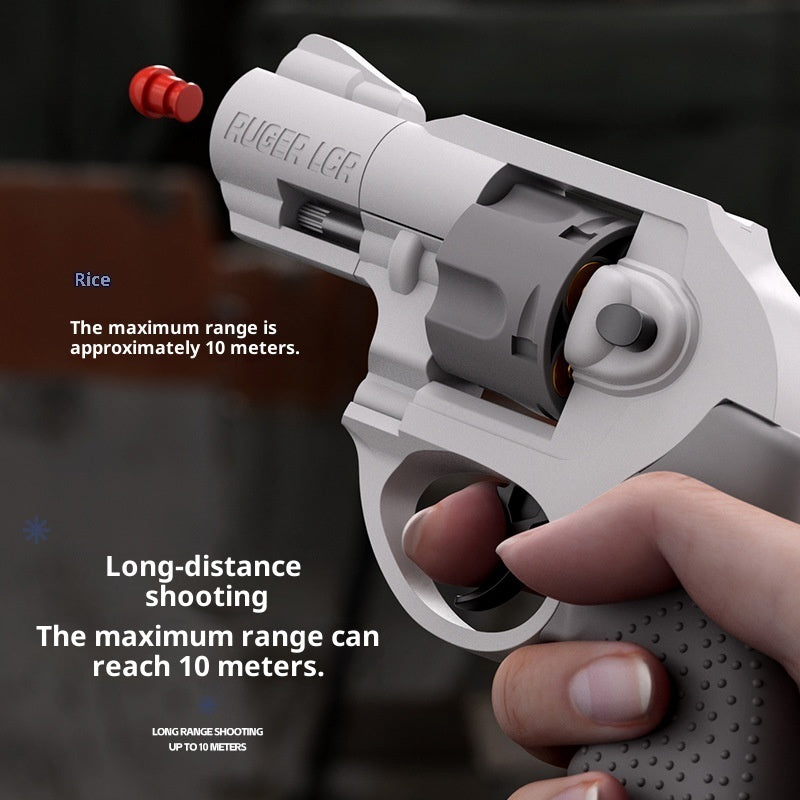 Left-wheel Soft Bullet Gun Can Launch Toy Gun