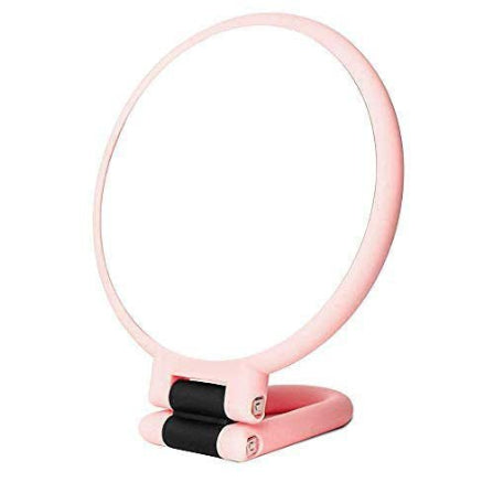 Double-Sided Handheld Portable Folding Makeup Mirror