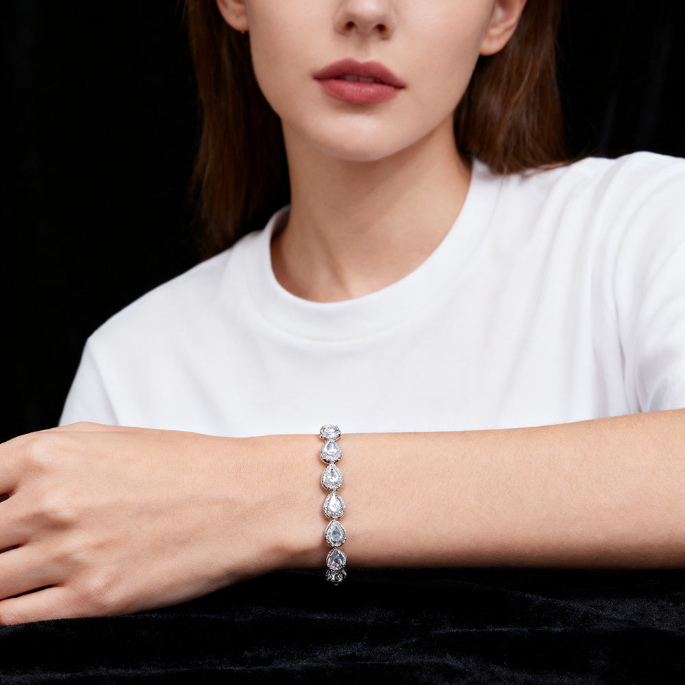 Loving Heart Zircon Bracelet For Women