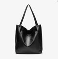 Retro Oil Wax Leather Simple All-Match Fashion Handbag