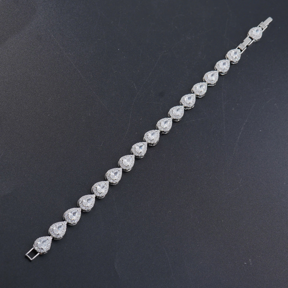 Loving Heart Zircon Bracelet For Women