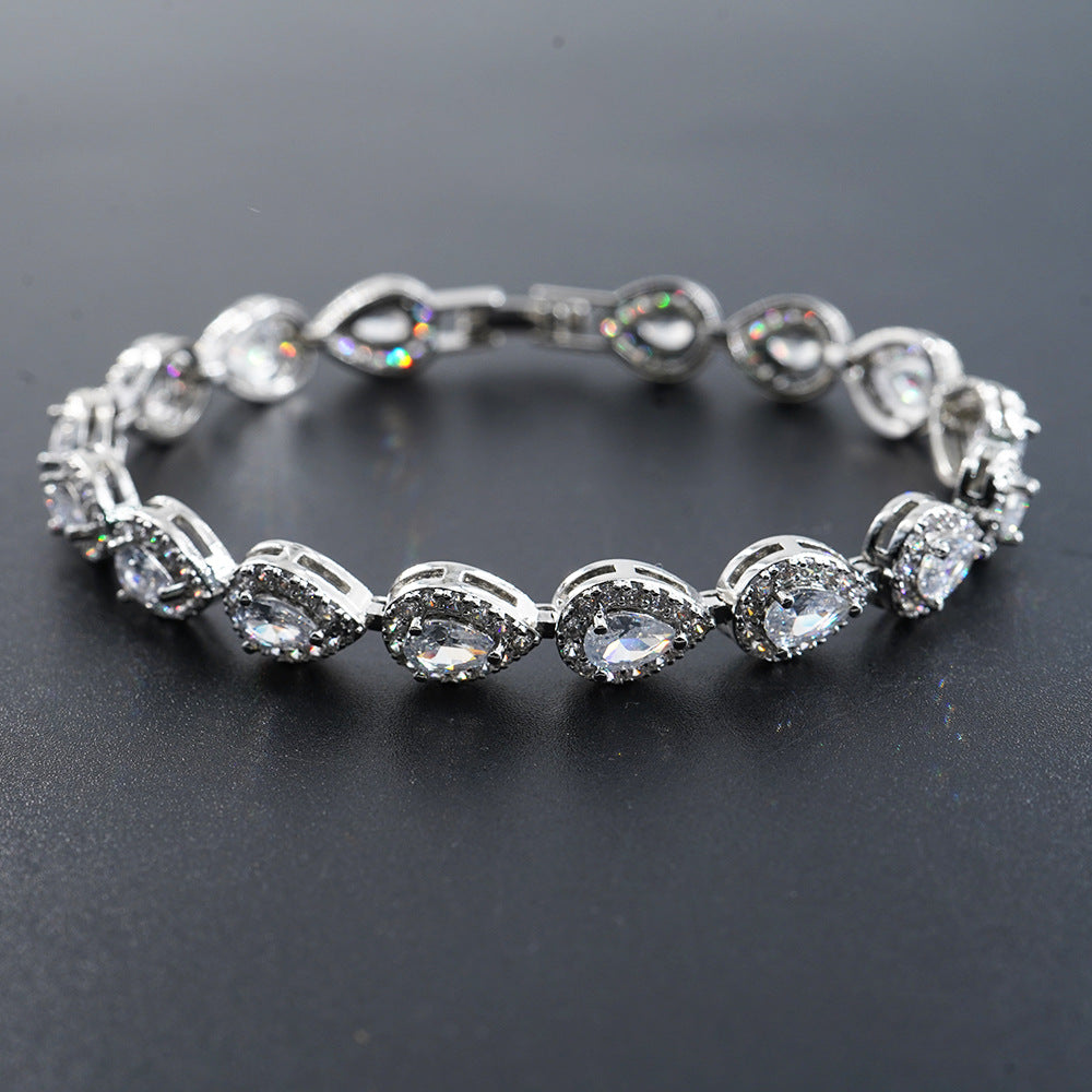 Loving Heart Zircon Bracelet For Women
