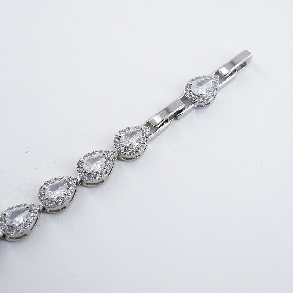 Loving Heart Zircon Bracelet For Women